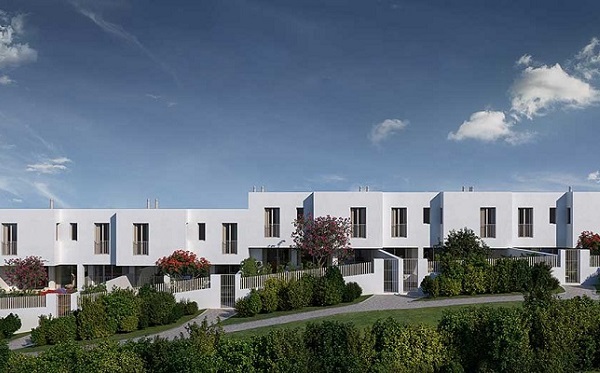 Five new houses are being built near Fábrica da Pólvora